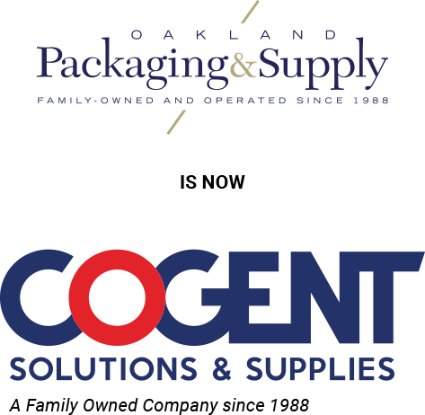 Oakland Packaging & Supply is now Cogent Solutions & Supplies